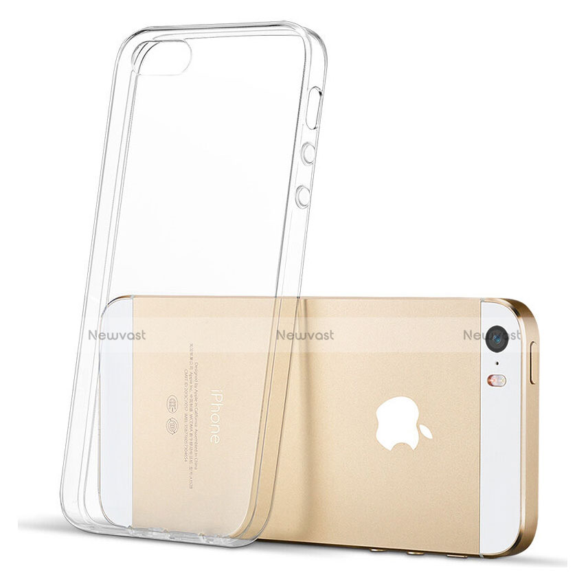 Ultra-thin Transparent Gel Soft Cover for Apple iPhone 5 Clear