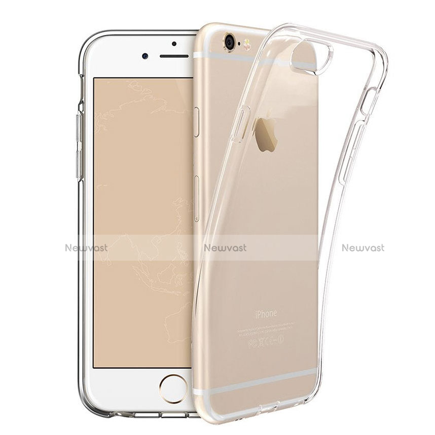 Ultra-thin Transparent Gel Soft Cover for Apple iPhone 6 Clear