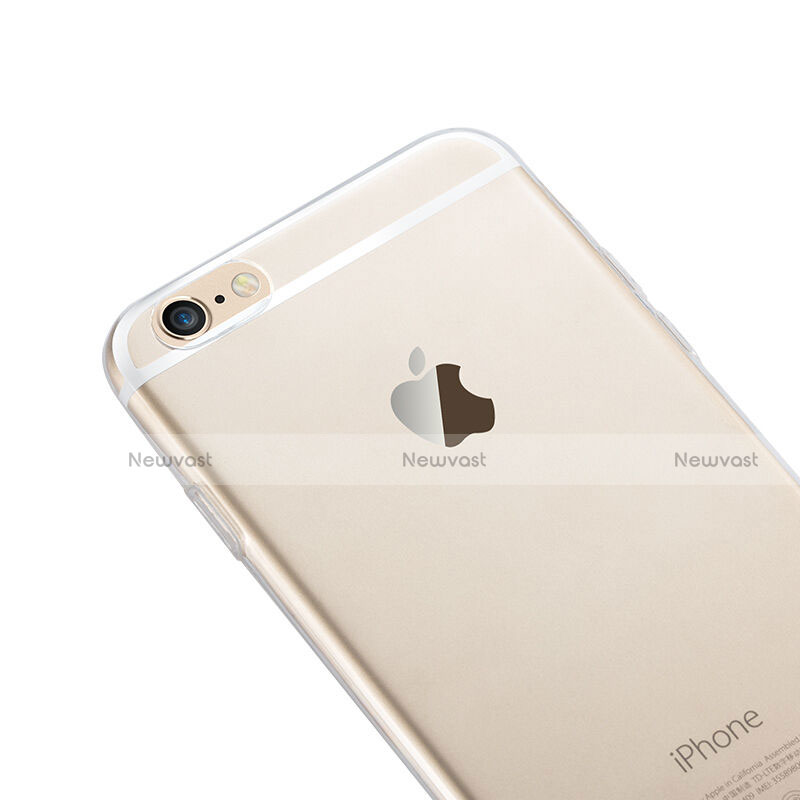 Ultra-thin Transparent Gel Soft Cover for Apple iPhone 6 Clear