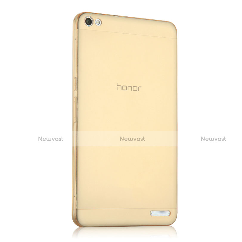 Ultra-thin Transparent Gel Soft Cover for Huawei MediaPad X2 Gold