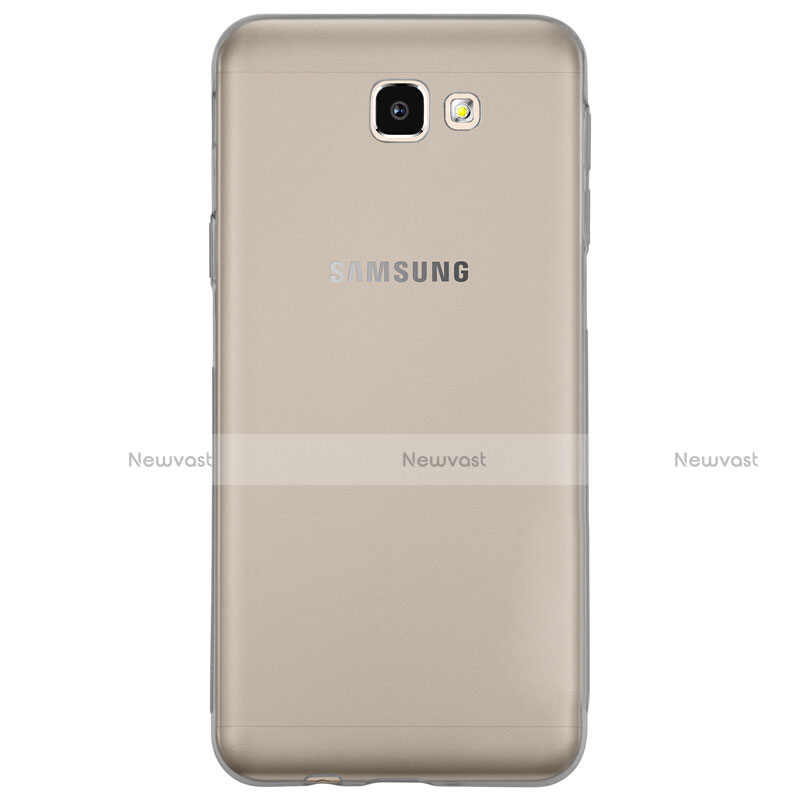 Ultra-thin Transparent Gel Soft Cover for Samsung Galaxy J5 Prime G570F Gray