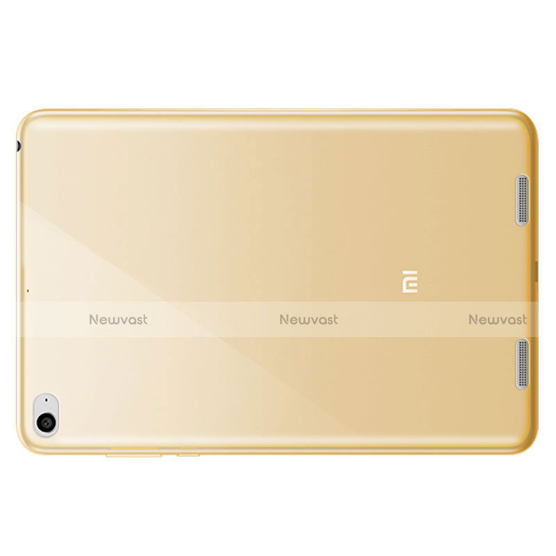 Ultra-thin Transparent Gel Soft Cover for Xiaomi Mi Pad 2 Gold