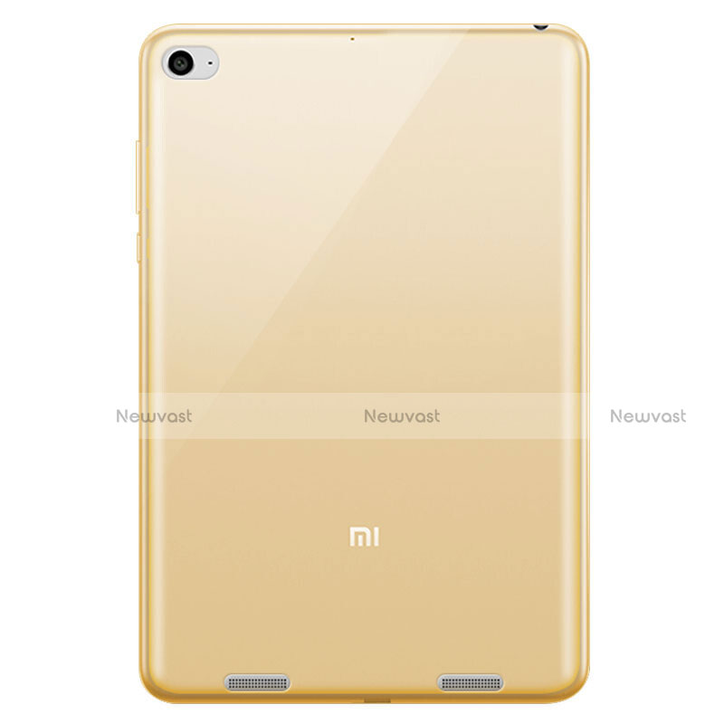 Ultra-thin Transparent Gel Soft Cover for Xiaomi Mi Pad 3 Gold