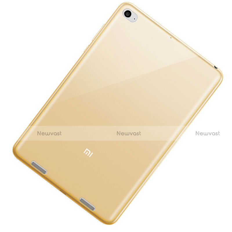 Ultra-thin Transparent Gel Soft Cover for Xiaomi Mi Pad 3 Gold