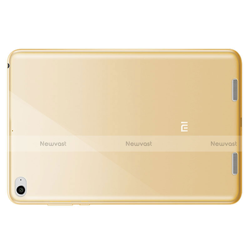 Ultra-thin Transparent Gel Soft Cover for Xiaomi Mi Pad 3 Gold