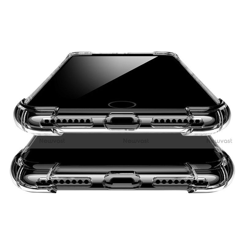 Ultra-thin Transparent Gel Soft Cover T02 for Apple iPhone X Clear