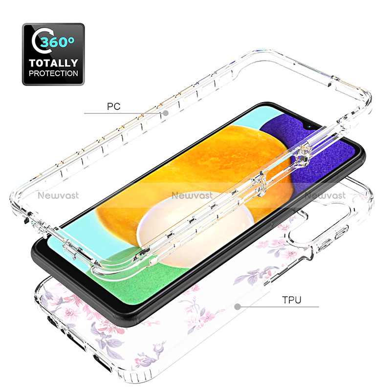 Ultra-thin Transparent Gel Soft Matte Finish Front and Back Case 360 Degrees Cover for Samsung Galaxy A13 5G