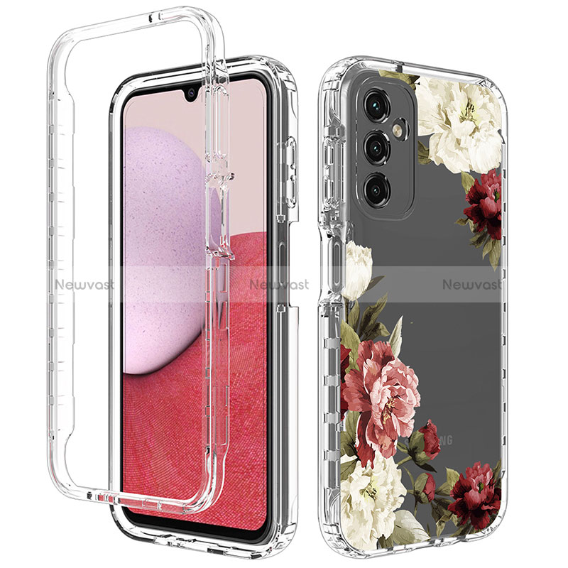 Ultra-thin Transparent Gel Soft Matte Finish Front and Back Case 360 Degrees Cover for Samsung Galaxy A14 5G