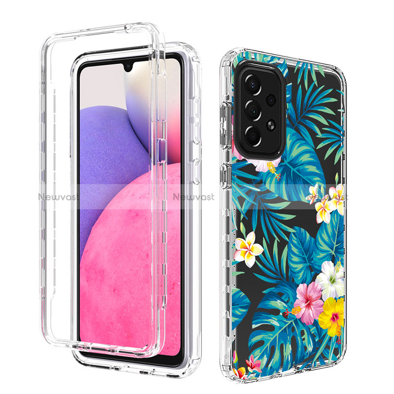 Ultra-thin Transparent Gel Soft Matte Finish Front and Back Case 360 Degrees Cover for Samsung Galaxy A33 5G