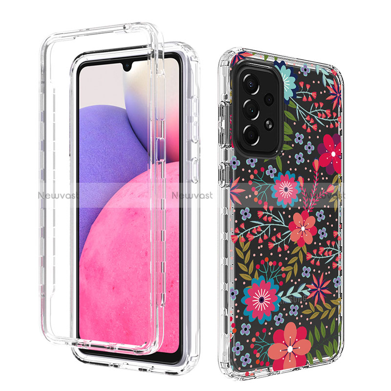 Ultra-thin Transparent Gel Soft Matte Finish Front and Back Case 360 Degrees Cover for Samsung Galaxy A33 5G