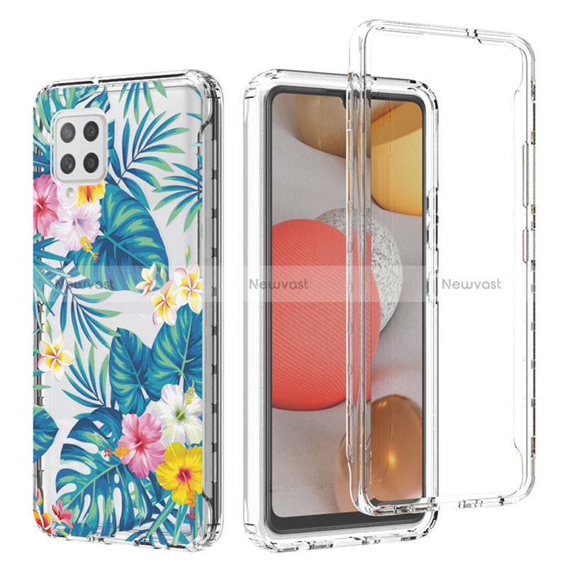 Ultra-thin Transparent Gel Soft Matte Finish Front and Back Case 360 Degrees Cover for Samsung Galaxy A42 5G