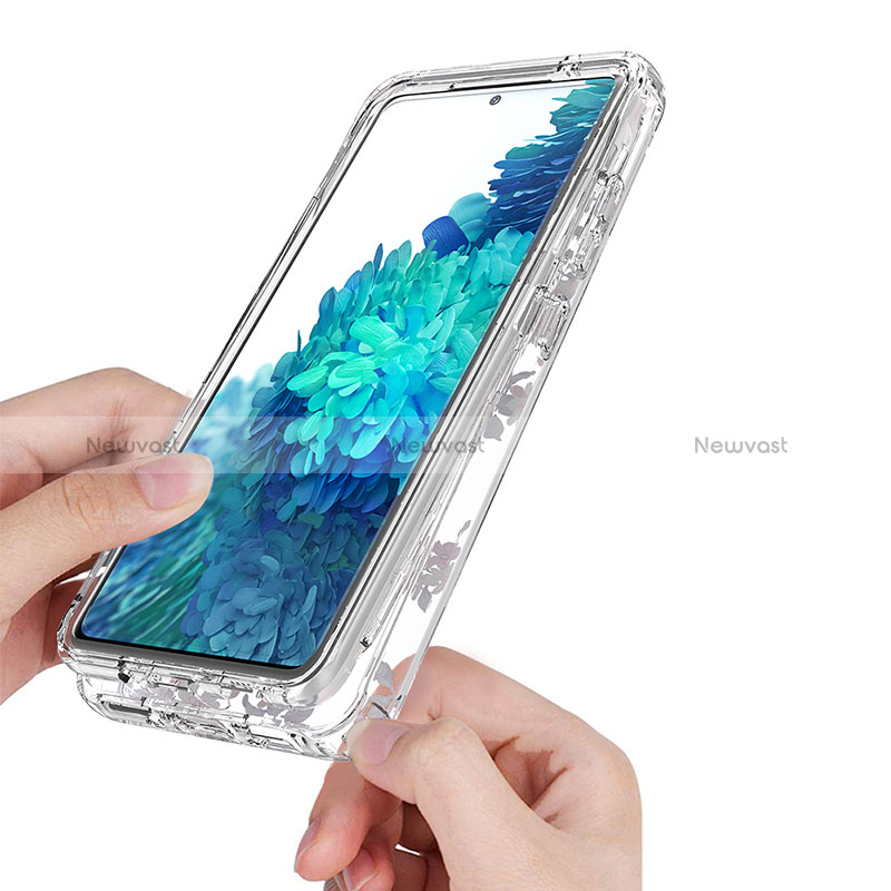 Ultra-thin Transparent Gel Soft Matte Finish Front and Back Case 360 Degrees Cover for Samsung Galaxy S20 FE 5G