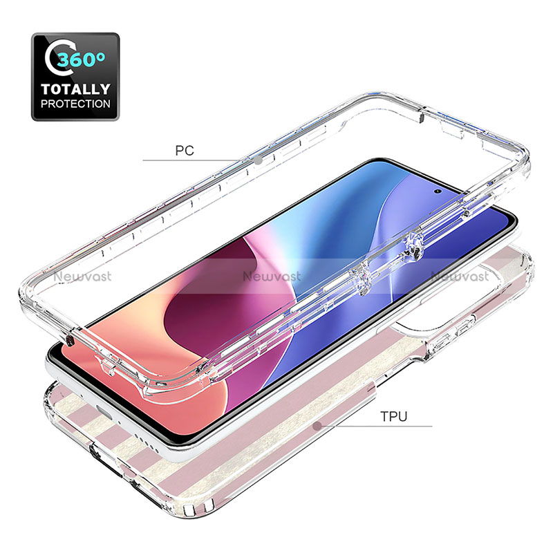 Ultra-thin Transparent Gel Soft Matte Finish Front and Back Case 360 Degrees Cover JX1 for Xiaomi Mi 11X Pro 5G