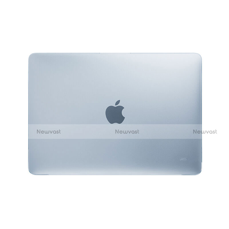 Ultra-thin Transparent Matte Finish Case for Apple MacBook 12 inch Blue