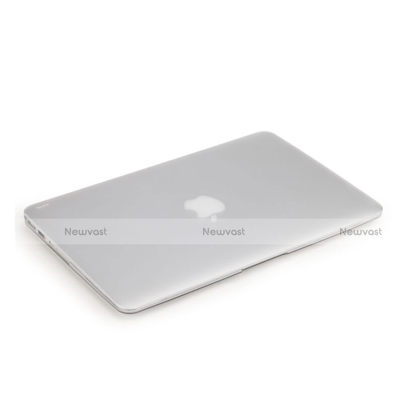 Ultra-thin Transparent Matte Finish Case for Apple MacBook Pro 15 inch Retina White