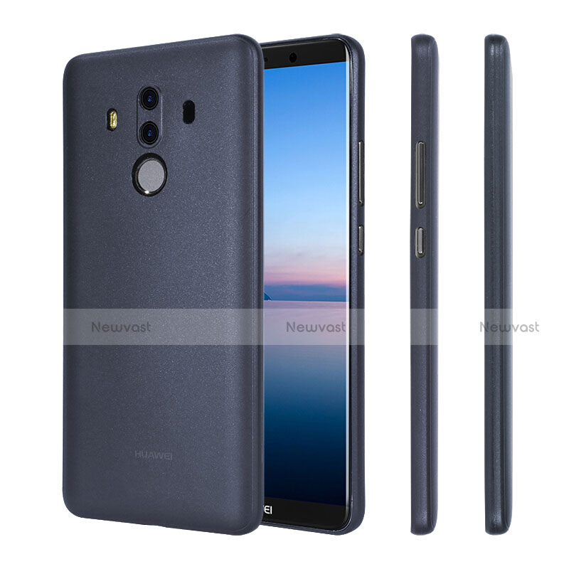 Ultra-thin Transparent Matte Finish Case for Huawei Mate 10 Pro Blue