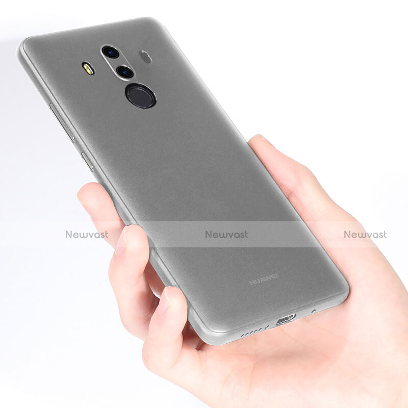 Ultra-thin Transparent Matte Finish Case for Huawei Mate 10 Pro White