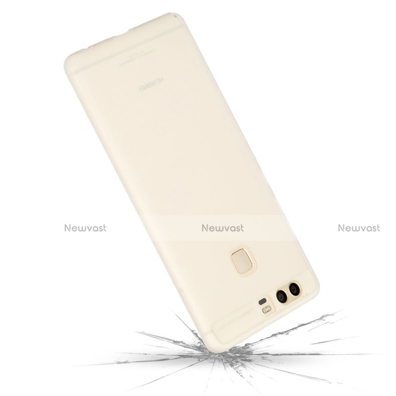 Ultra-thin Transparent Matte Finish Case for Huawei P9 Plus White