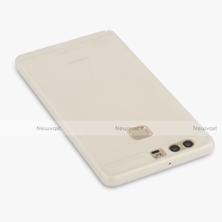 Ultra-thin Transparent Matte Finish Case for Huawei P9 Plus White