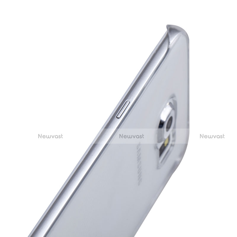 Ultra-thin Transparent Matte Finish Case for Samsung Galaxy S6 Edge SM-G925 White