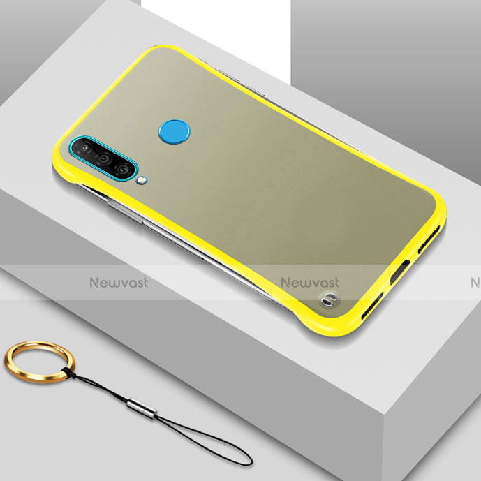 Ultra-thin Transparent Matte Finish Case H01 for Huawei P30 Lite New Edition Yellow