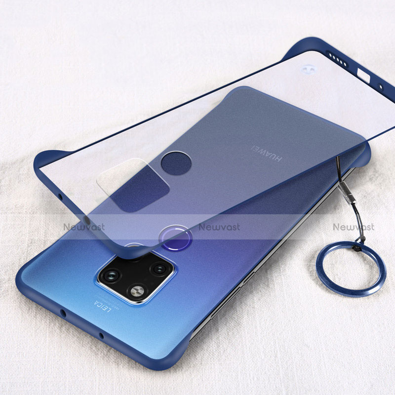 Ultra-thin Transparent Matte Finish Case H05 for Huawei Mate 20 Blue