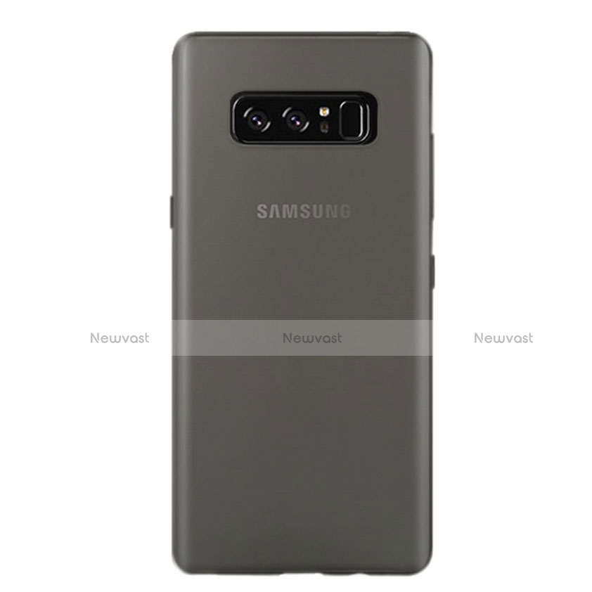 Ultra-thin Transparent Matte Finish Case R01 for Samsung Galaxy Note 8 Gray