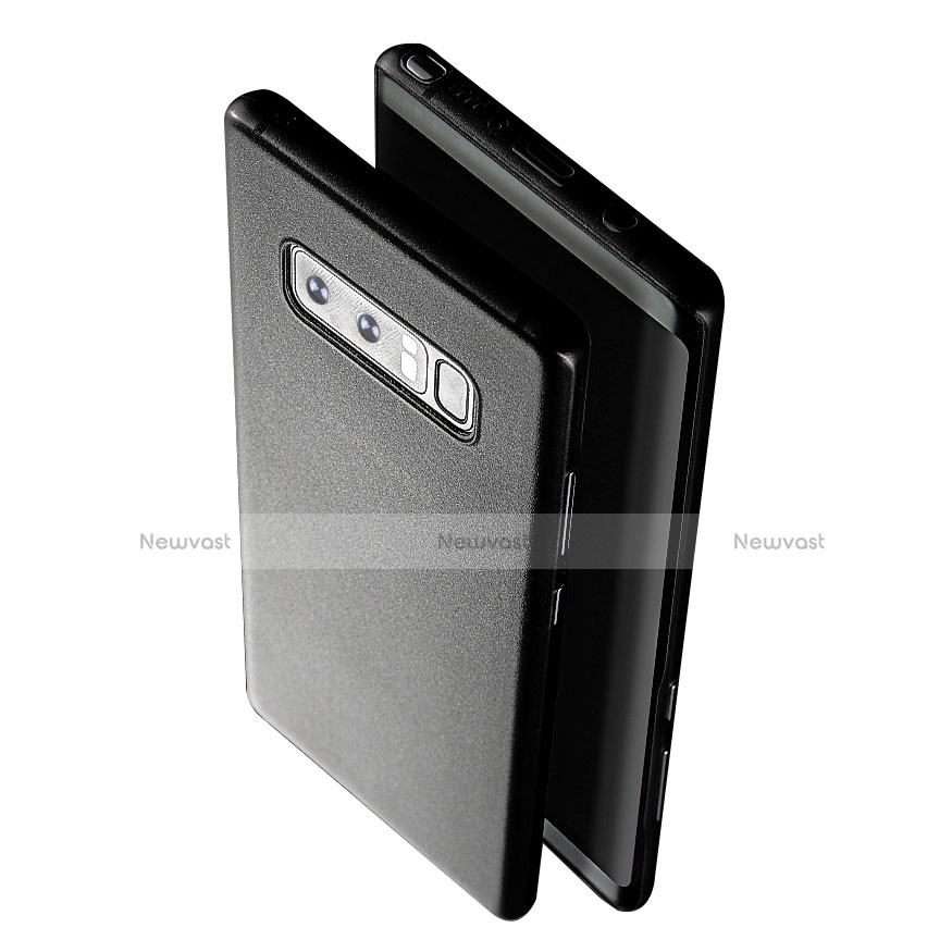 Ultra-thin Transparent Matte Finish Case R01 for Samsung Galaxy Note 8 Gray