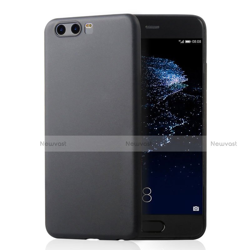 Ultra-thin Transparent Matte Finish Case T01 for Huawei P10 Black