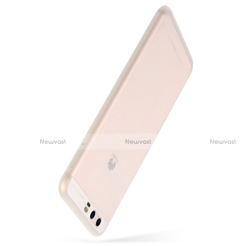 Ultra-thin Transparent Matte Finish Case T01 for Huawei P10 Plus Clear