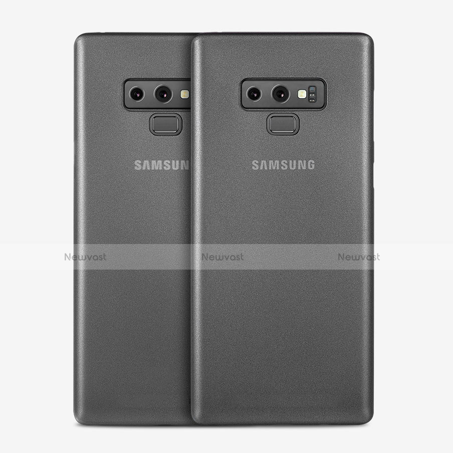 Ultra-thin Transparent Matte Finish Case T01 for Samsung Galaxy Note 9 Gray