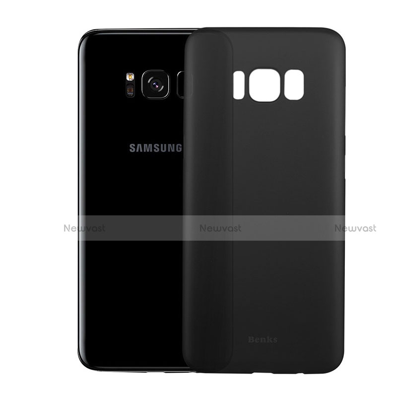 Ultra-thin Transparent Matte Finish Case T01 for Samsung Galaxy S8 Black