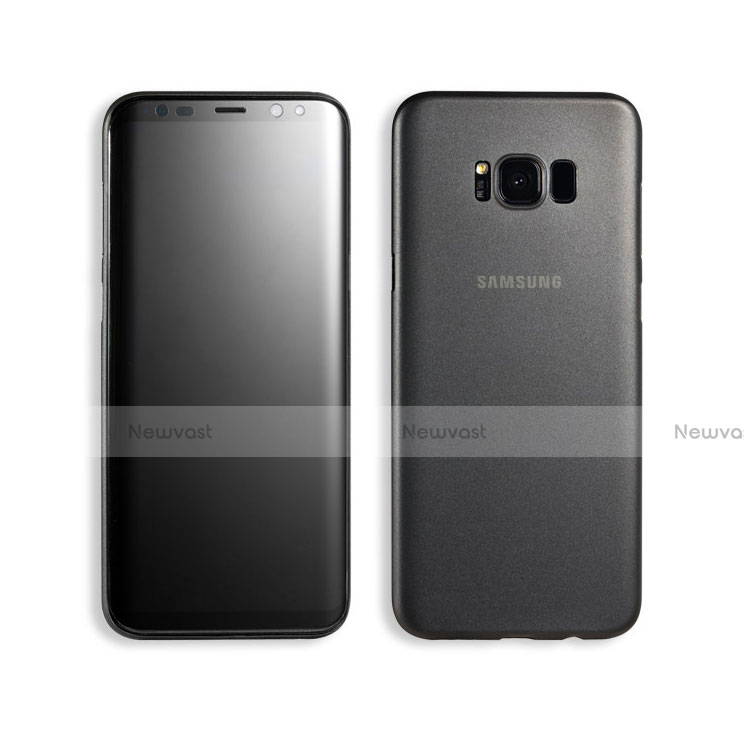 Ultra-thin Transparent Matte Finish Case T02 for Samsung Galaxy S8 Black