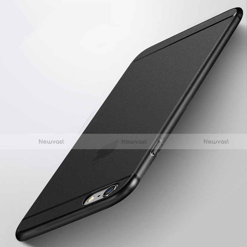 Ultra-thin Transparent Matte Finish Case T06 for Apple iPhone 6 Black