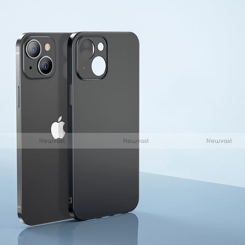 Ultra-thin Transparent Matte Finish Case U01 for Apple iPhone 13 Mini Black