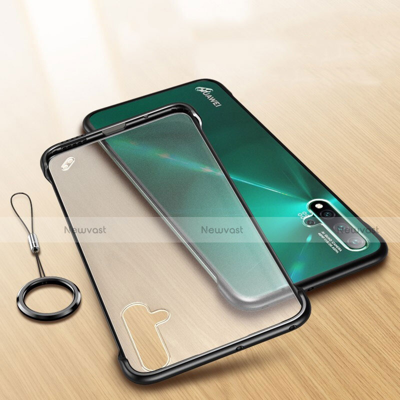 Ultra-thin Transparent Matte Finish Case U01 for Huawei Nova 5 Pro Black