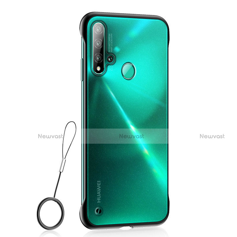 Ultra-thin Transparent Matte Finish Case U01 for Huawei P20 Lite (2019) Black