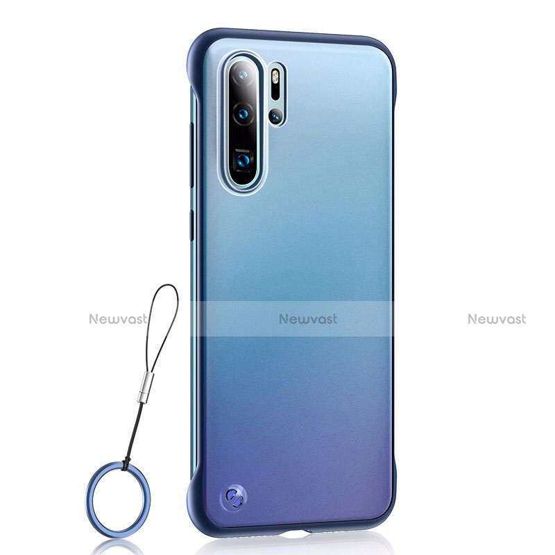 Ultra-thin Transparent Matte Finish Case U01 for Huawei P30 Pro Blue