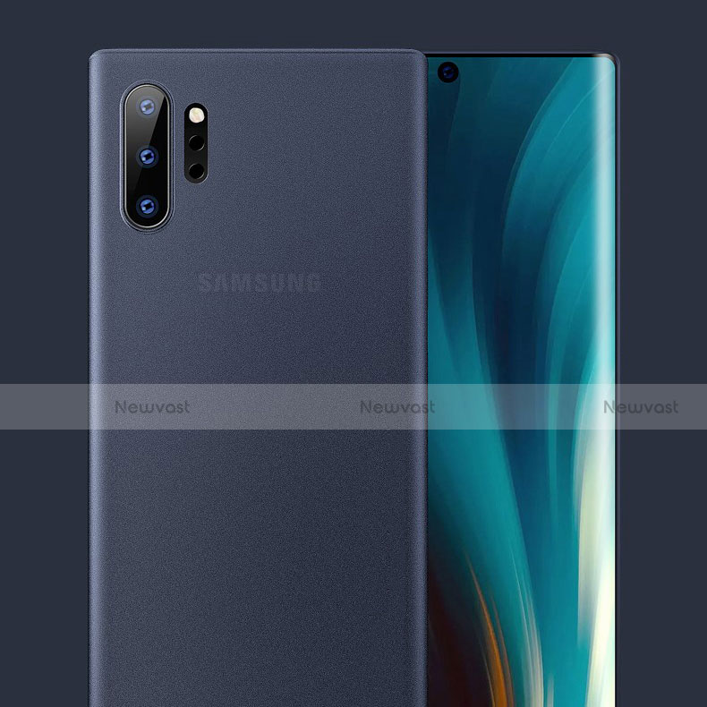 Ultra-thin Transparent Matte Finish Case U01 for Samsung Galaxy Note 10 Plus Blue