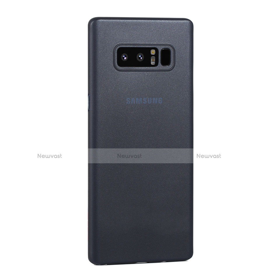 Ultra-thin Transparent Matte Finish Case U01 for Samsung Galaxy Note 8 Blue