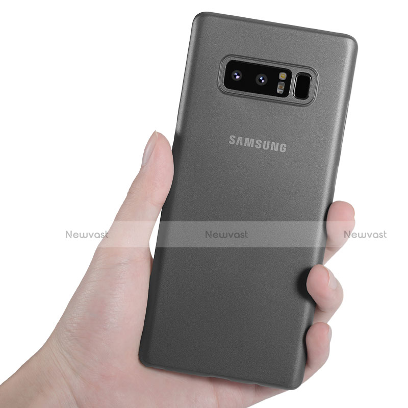 Ultra-thin Transparent Matte Finish Case U01 for Samsung Galaxy Note 8 Duos N950F