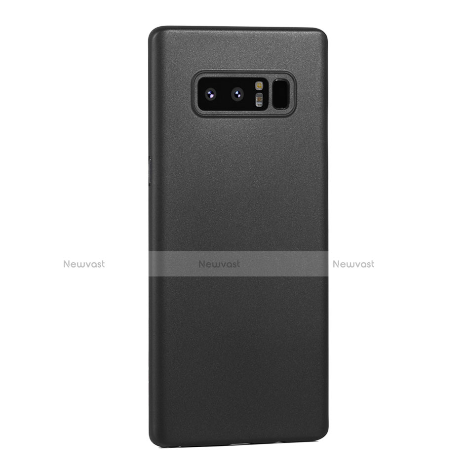 Ultra-thin Transparent Matte Finish Case U01 for Samsung Galaxy Note 8 Duos N950F Black