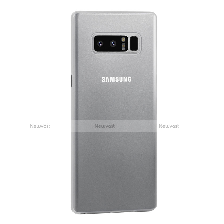 Ultra-thin Transparent Matte Finish Case U01 for Samsung Galaxy Note 8 White