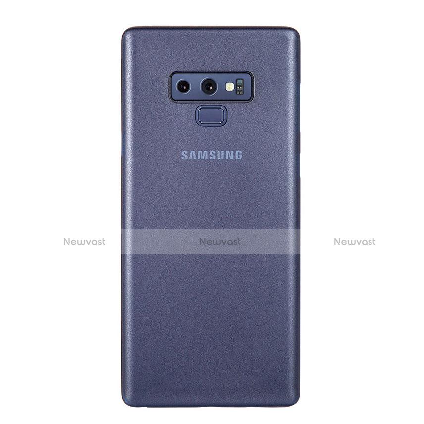 Ultra-thin Transparent Matte Finish Case U01 for Samsung Galaxy Note 9 Blue