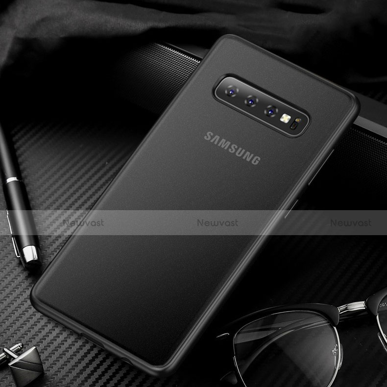 Ultra-thin Transparent Matte Finish Case U01 for Samsung Galaxy S10 Black
