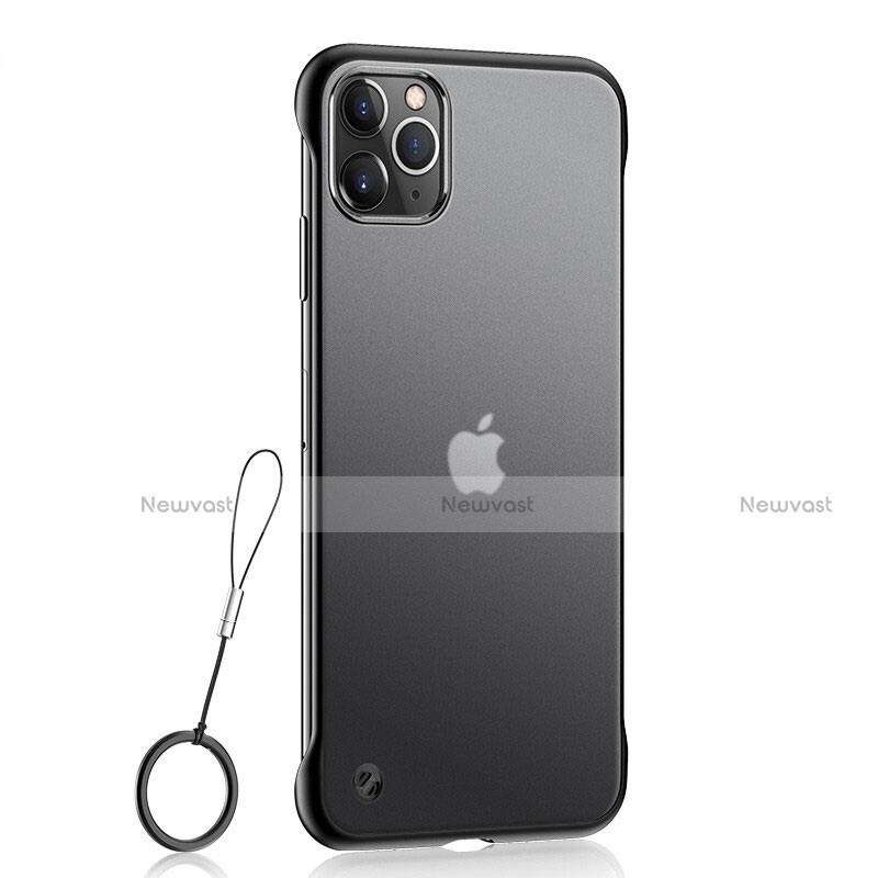 Ultra-thin Transparent Matte Finish Case U02 for Apple iPhone 11 Pro Max Black
