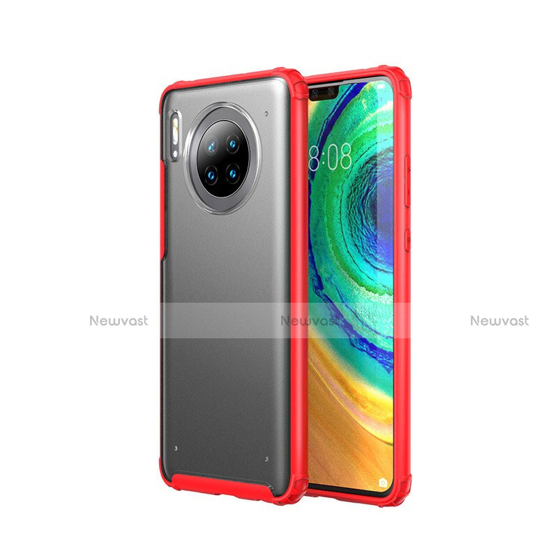 Ultra-thin Transparent Matte Finish Case U02 for Huawei Mate 30 Red