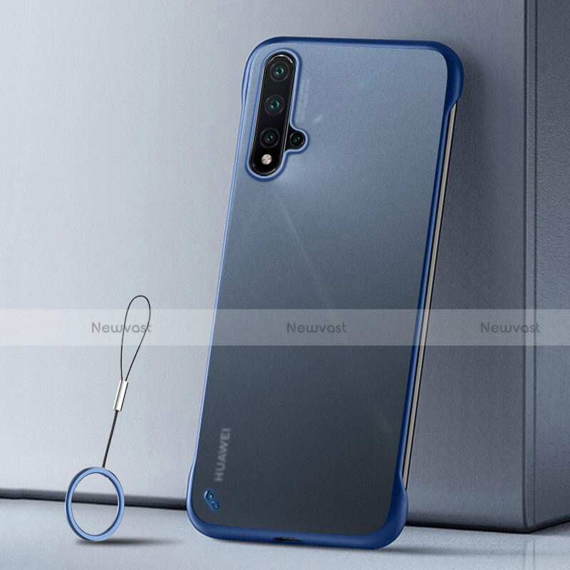 Ultra-thin Transparent Matte Finish Case U02 for Huawei Nova 5 Pro Blue