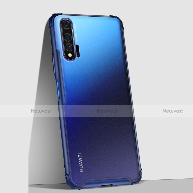 Ultra-thin Transparent Matte Finish Case U02 for Huawei Nova 6 Blue