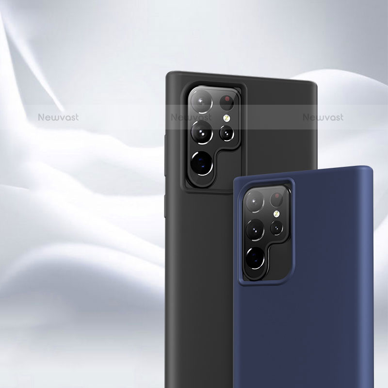 Ultra-thin Transparent Matte Finish Case U02 for Samsung Galaxy S22 Ultra 5G